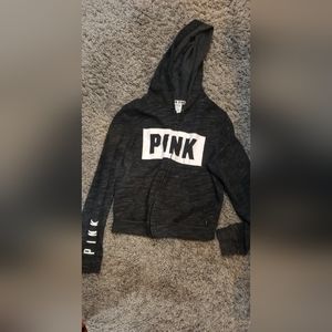 Women's pink zip out hoodie Size M